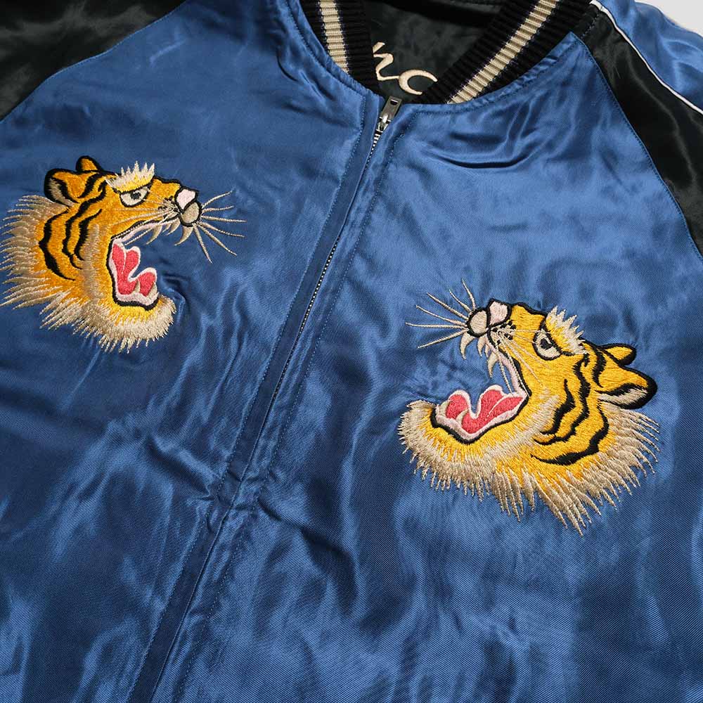 TAILOR TOYO - Acetate Souvenir Jacket - EAGLE x ROARING TIGER - TT15972-119