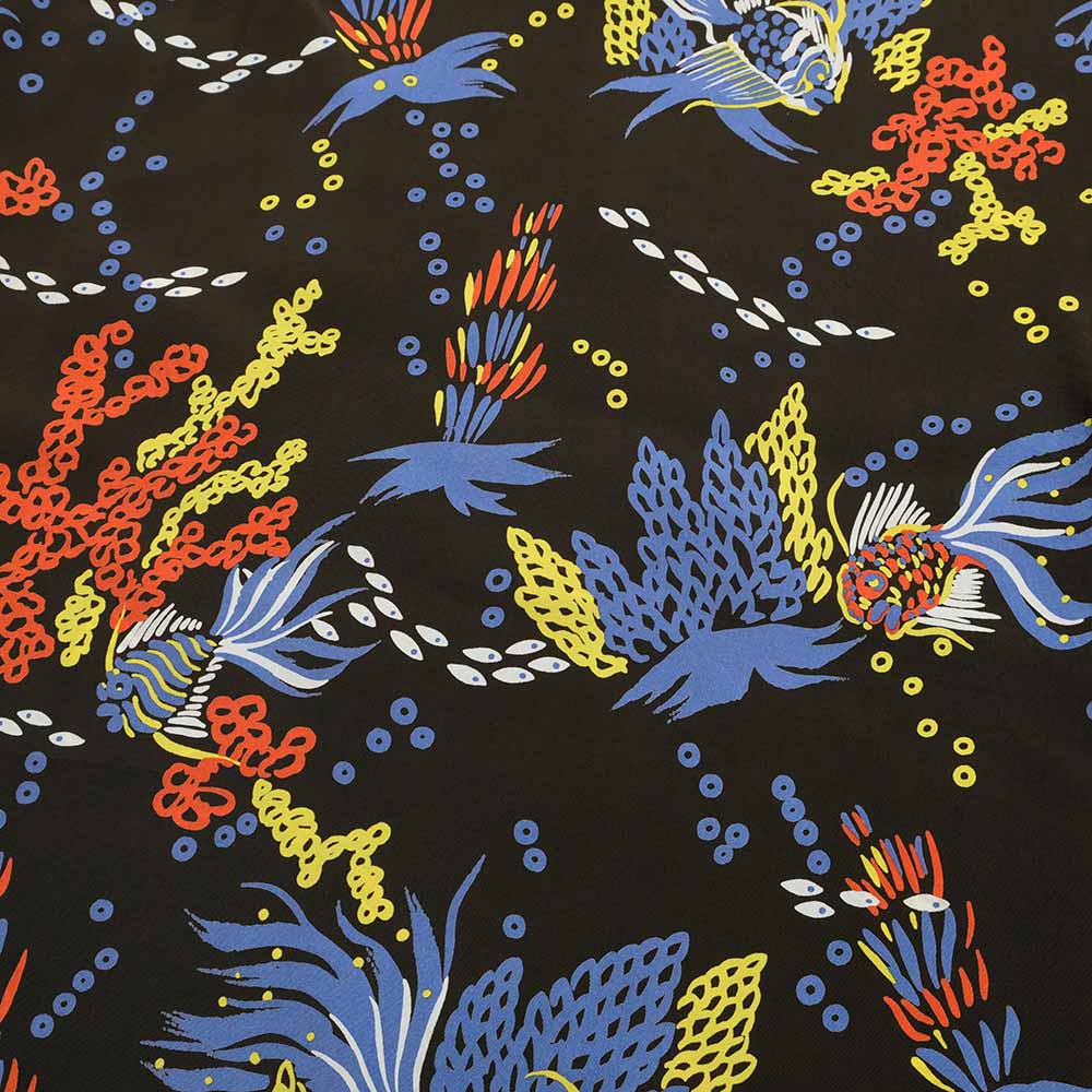 SUN SURF - S/S RAYON HAWAIIAN SHIRT - TROPICAL FISH - SS39626