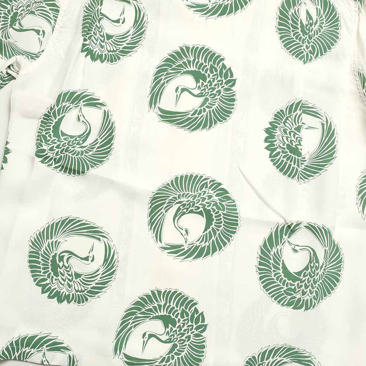 SUN SURF - RAYON HAWAIIAN SHIRT - ORIENTAL BORDER - SS39629