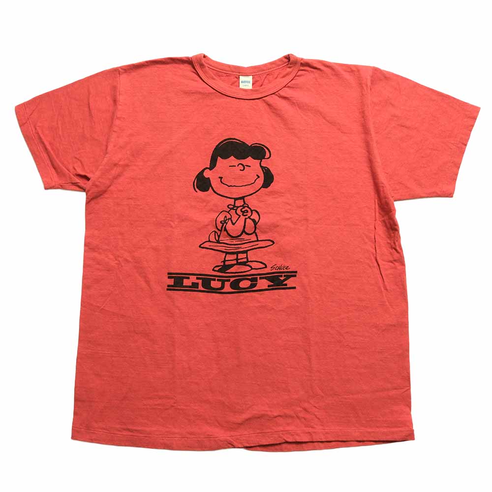 WAREHOUSE - S/S T-SHIRT - I DON'T CARE - LUCY - YP126S-3