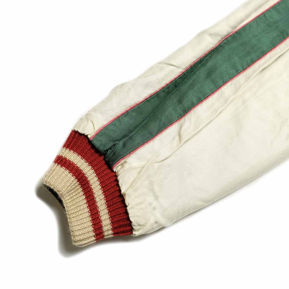 TAILOR TOYO - Acetate Souvenir Jacket AGING MODEL - TIGER HEAD x CHEVY LOVER - TT15878-119