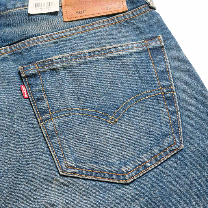 Levi's - 501® ORIGINAL JEANS - Medium Indigo - 501-3906