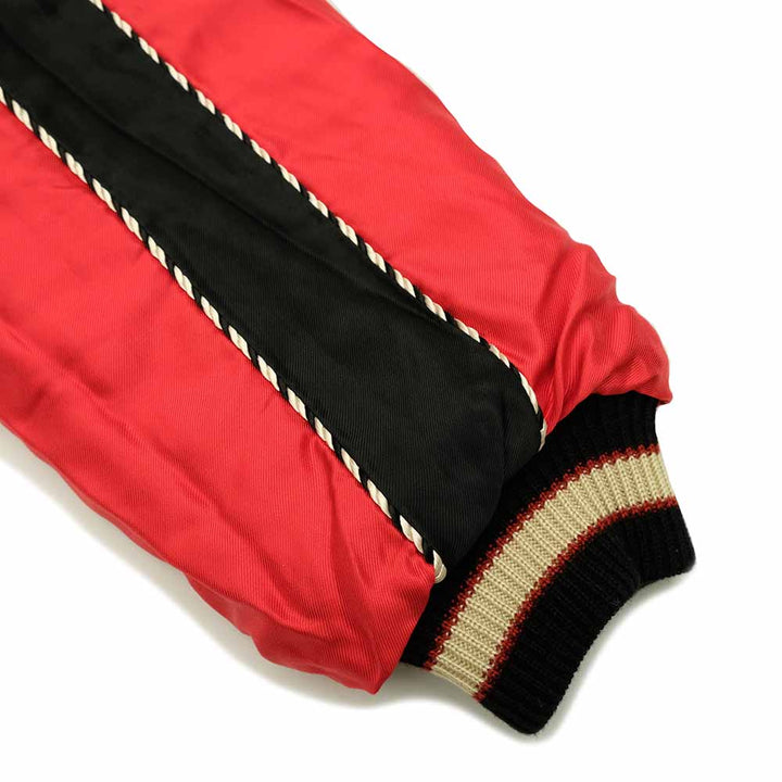 TAILOR TOYO - Acetate Quilted Souvenir Jacket - LANDSCAPE × DUELLING DRAGONS - TT15543-190