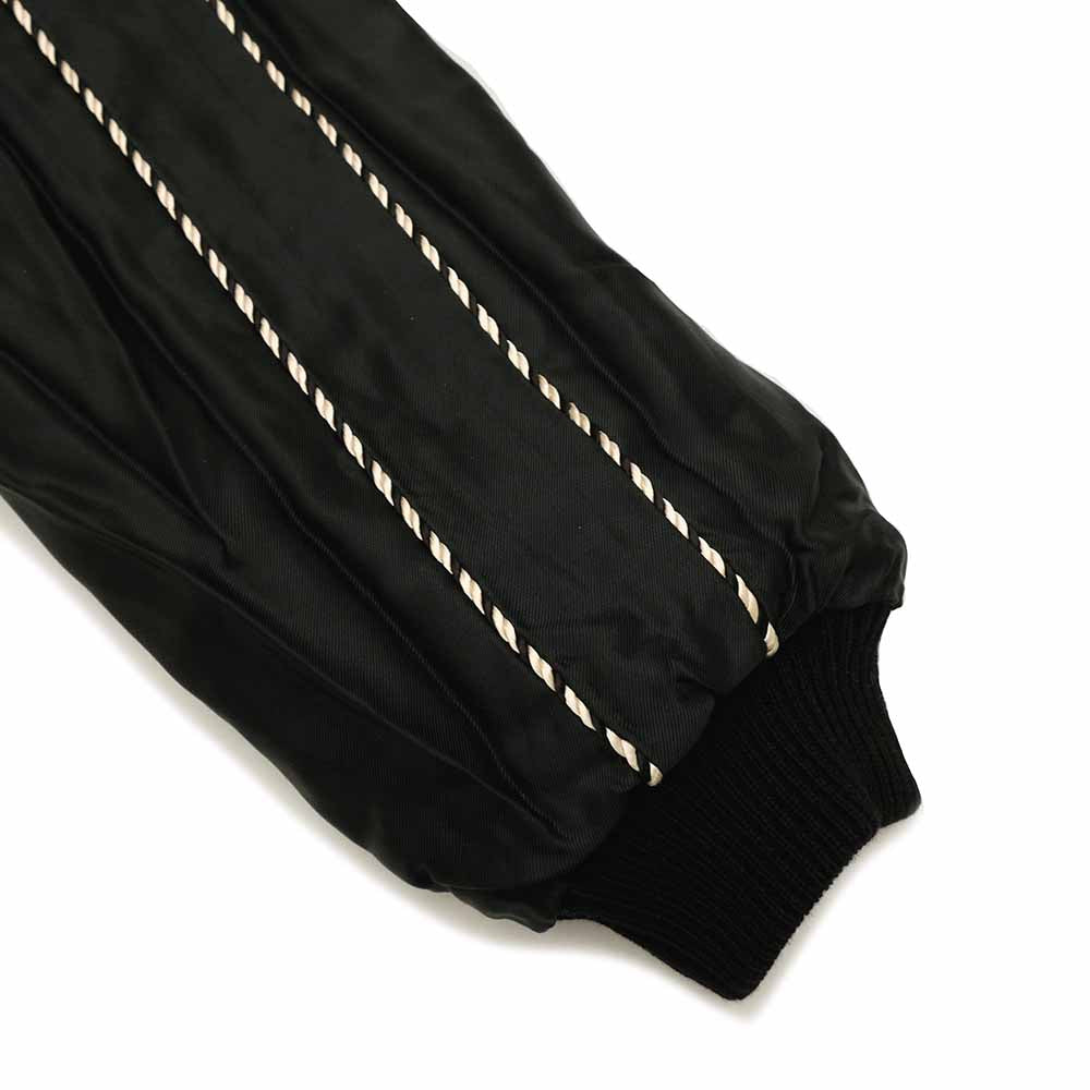 TAILOR TOYO - Acetate Quilted Souvenir Jacket - WHITE TIGER × LANDSCAPE - TT15791-159