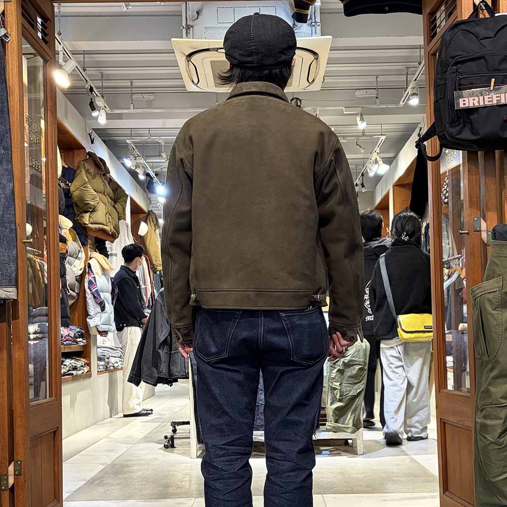 OLD JOE - PATINA DEERSKIN ALBERT JACKET - 252OJ-JK17