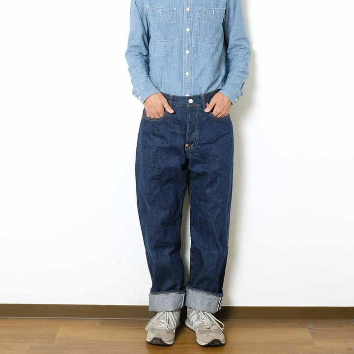 STUDIO D’ARTISAN - 15oz. Natural Indigo Regular Straight - Export Model - SD-DO1-K