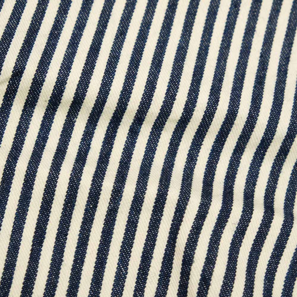 SUGAR CANE - 11oz. HICKORY STRIPE WORK SHORTS - SC52566