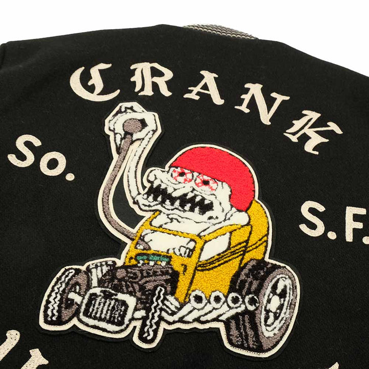 WHITESVILLE - 30oz. WOOL MELTON AWARD JACKET - CRANK BUSTERS - WV15602