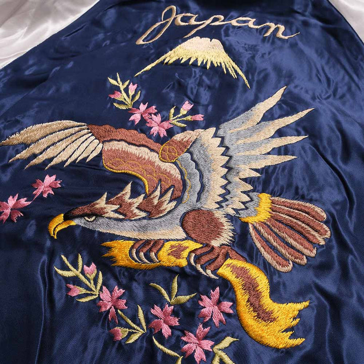 TAILOR TOYO - Acetate Souvenir Jacket - ROARING TIGER x EAGLE - TT15972-145