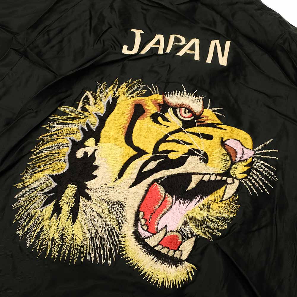 TAILOR TOYO - Acetate Souvenir Jacket - RED EAGLE x TIGER HEAD - TT15542-190