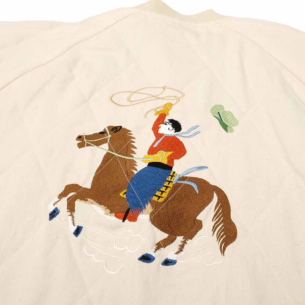 WESTOVERALLS - DENIM SOUVENR JACKET - WOVT-JK01-BW