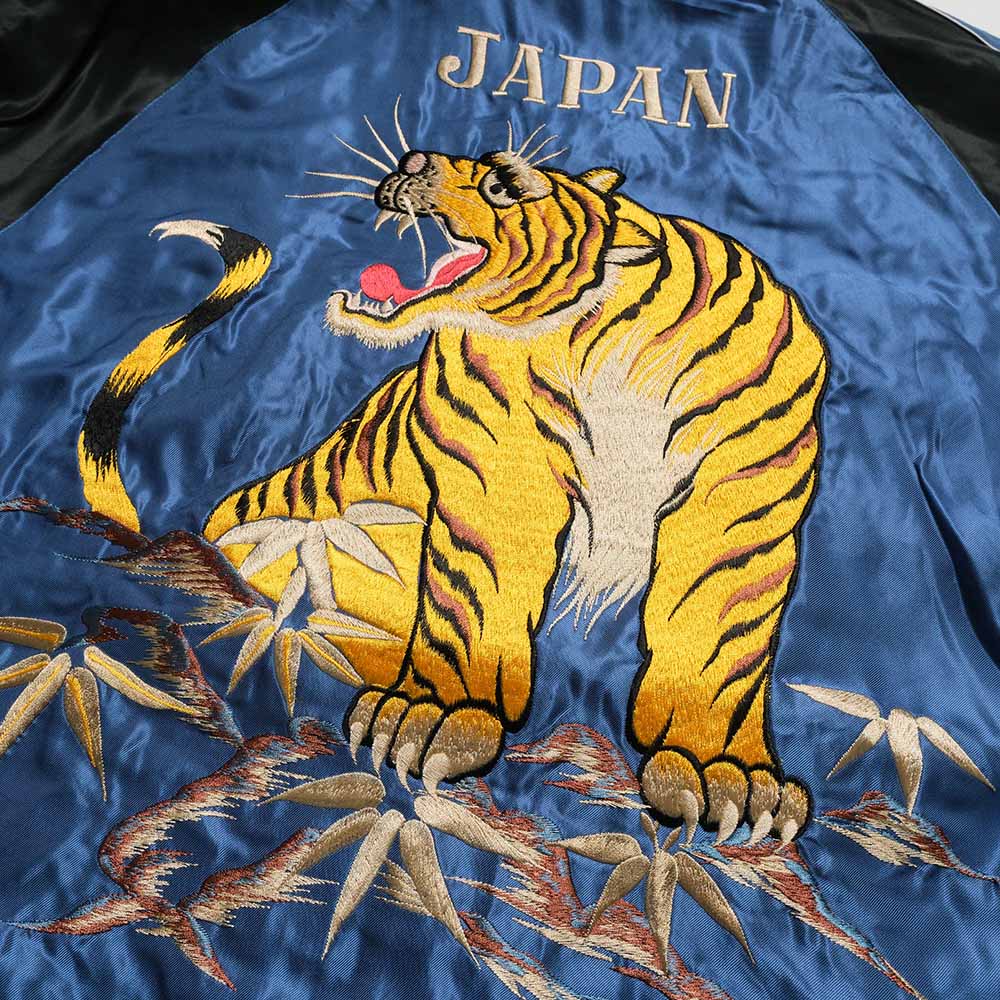 TAILOR TOYO - Acetate Souvenir Jacket - EAGLE x ROARING TIGER - TT15972-119