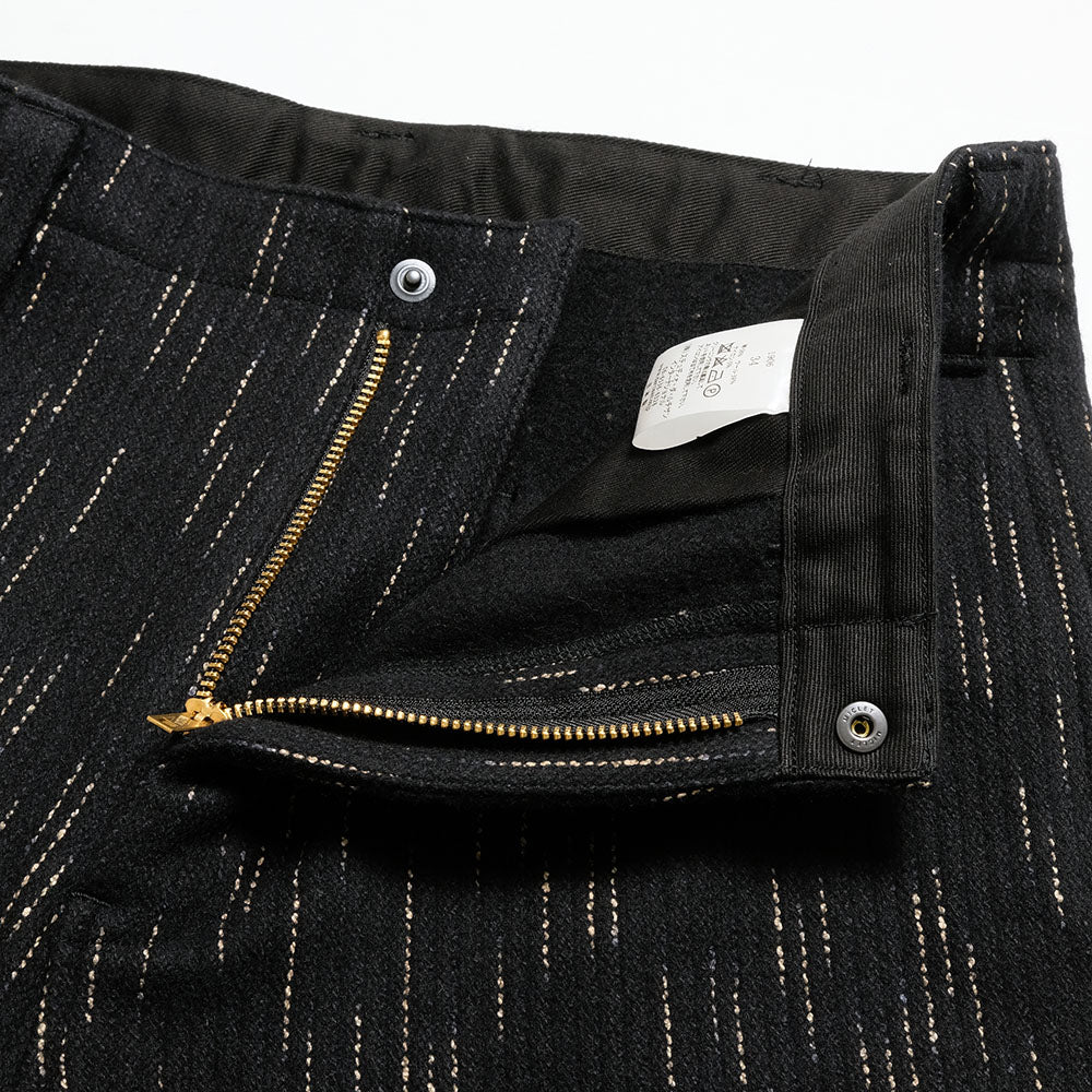 STUDIO D’ARTISAN - Kasuri dyeing Beach Cloth Trousers - 1906