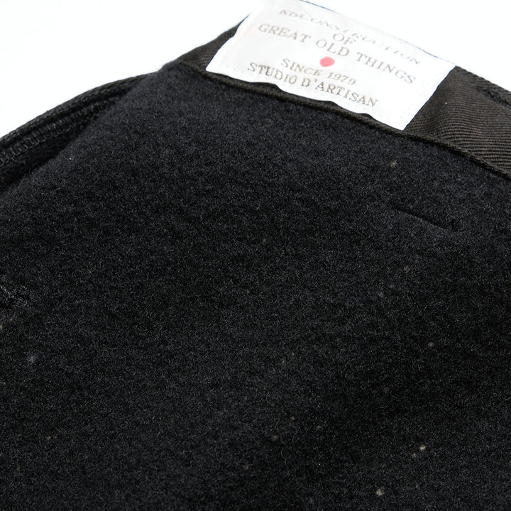 STUDIO D’ARTISAN - Kasuri dyeing Beach Cloth Trousers - 1906