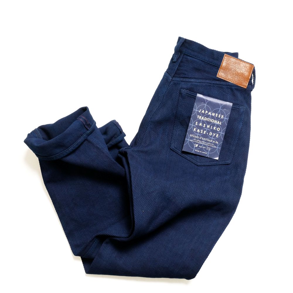 STUDIO D’ARTISAN Studio D'Artisan SD-800 Natural Indigo Selvedge Jeans (Tapered