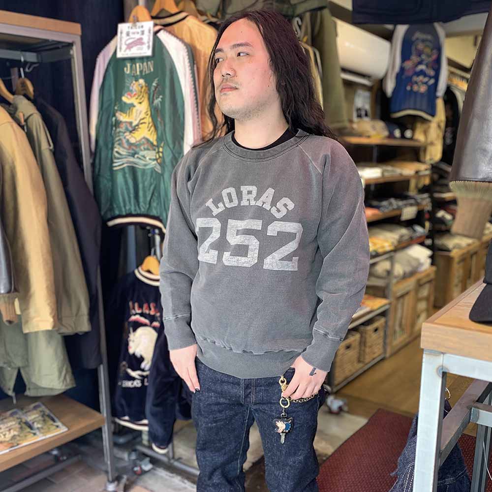 DUBBLE WORKS - RAGLAN CREW SWEAT - LORAS 252 - 83003LOR-24