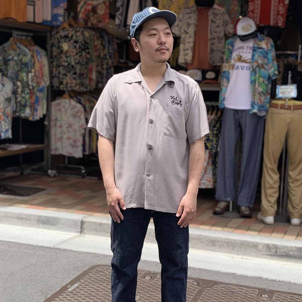 STYLE EYES - RAYON BOWLING SHIRT - CUSTOM BODY SHOP - SE39261