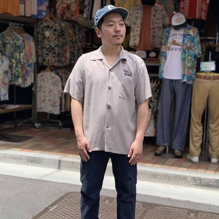 STYLE EYES - RAYON BOWLING SHIRT - CUSTOM BODY SHOP - SE39261