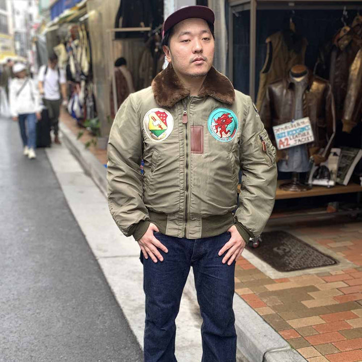 BUZZ RICKSON'S - Type B-15B - 434th FTR. DAY SQ. - RED DEVILS - BR15567