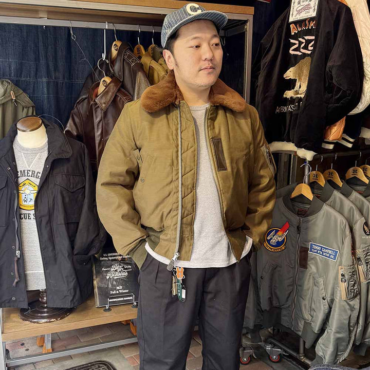 BUZZ RICKSON'S - Type B-15B TEST SAMPLE - RAYON COTTON VERSION PERSONAL EQUIPMENT LABORATORY - BR15741