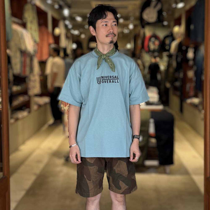 UNIVERSAL OVERALL - 3D CENTER LOGO S/S TEE - U2513208