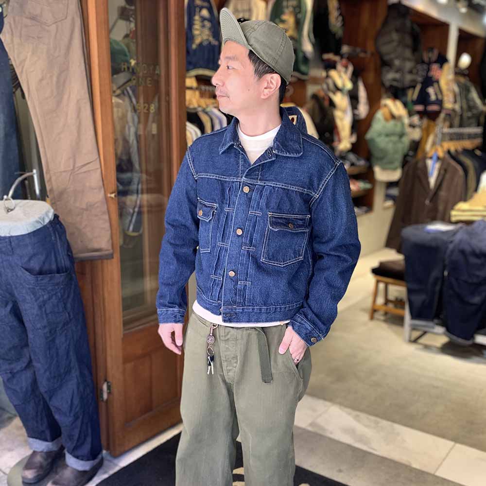 REMI RELIEF - 13oz 1954XX DENIM 2nd JACKET - BLUE - RN28369248