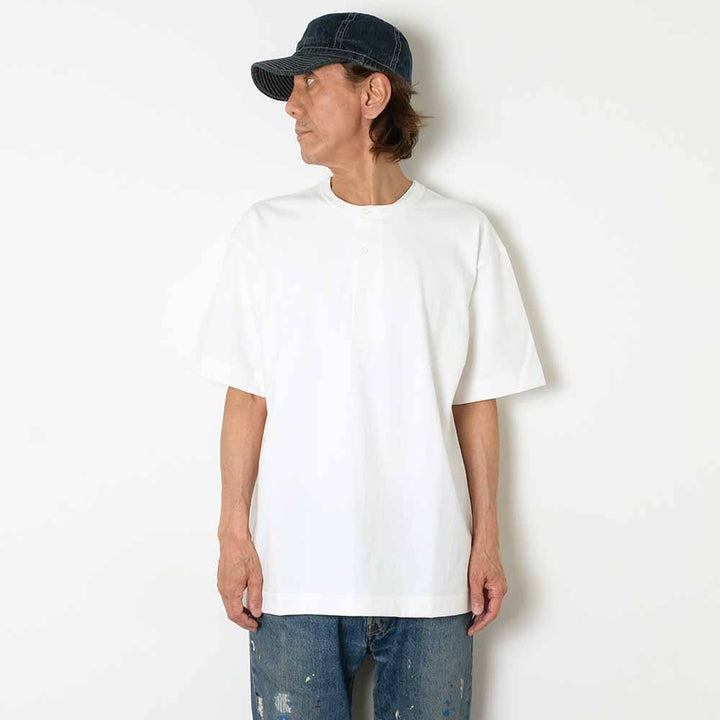 A VONTADE - 7.5oz Henley Neck T-shirt - VTD-0591-CS