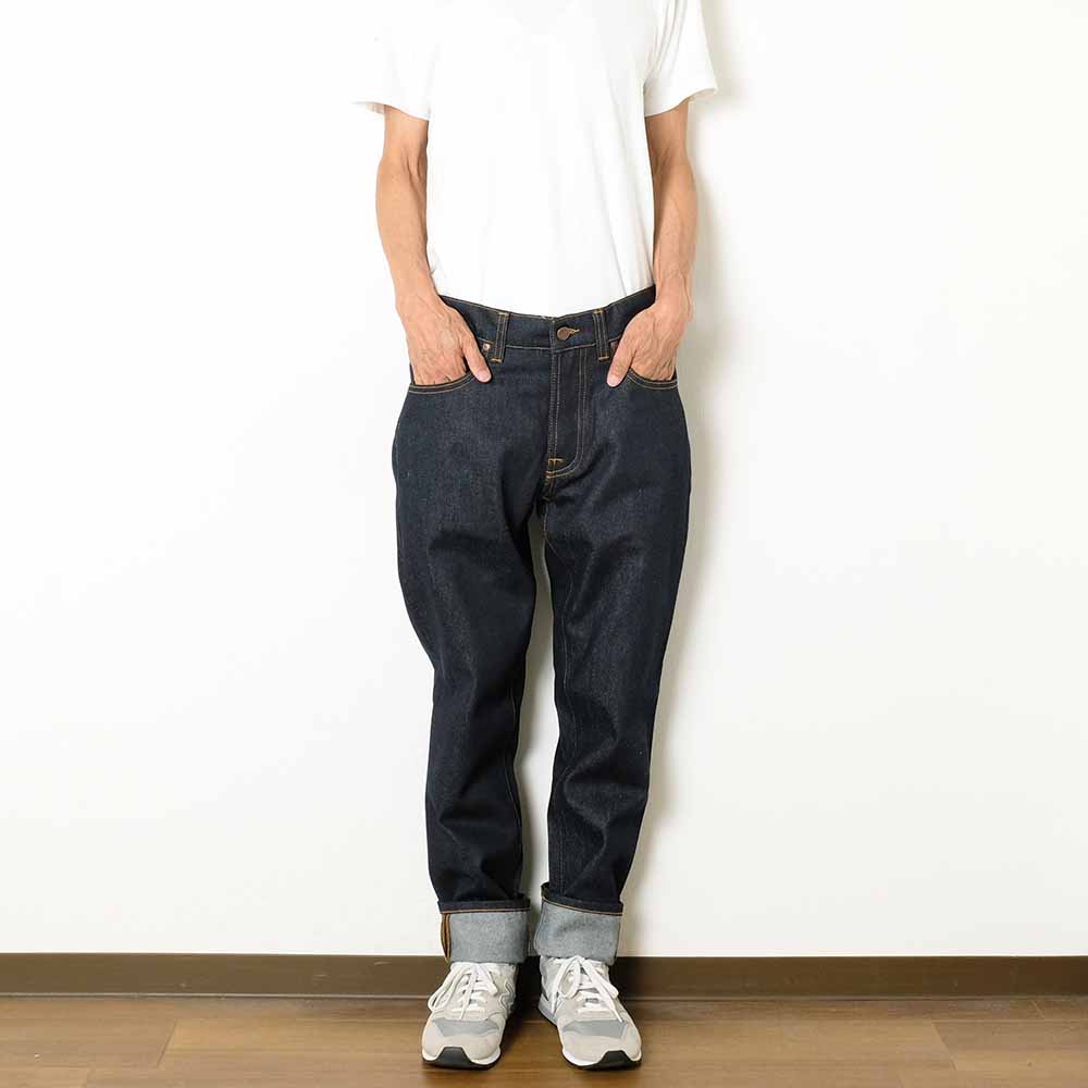 Nudie Jeans - Solid Ollie Dry Abyss - 114809