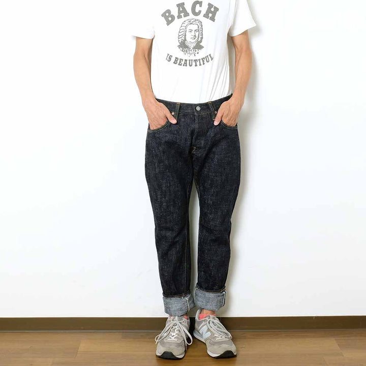 Pure Blue Japan DOUBLE SLUB SELVEDGE JEANS (SLIM TAPERED) WSB-013