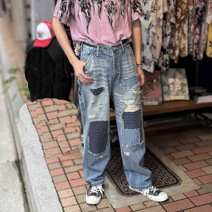 UNIVERSAL OVERALL - PAINTER PANTS REMAKE - HT2433601-F