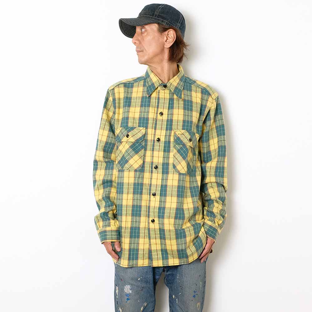 John Gluckow - The Modern Flannel (the notched pockets) - D柄 - JG-06-2D