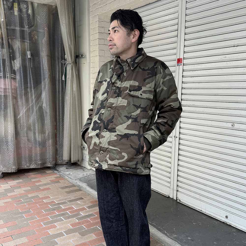 BUZZ RICKSON'S - Type DECK A-2 - BUZZ RICKSON MFG. CO., INC - CAMOUFLAGE VERSION - BR15763