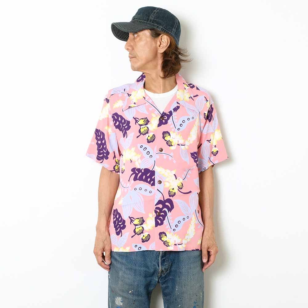 SUN SURF - RAYON HAWAIIAN SHIRT - SHELL GINGER - SS39423