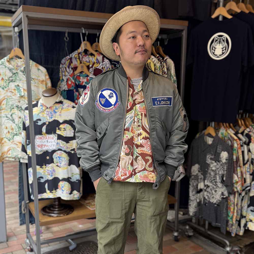 BUZZ RICKSON'S - L-2B - SKYLINE CLOTHING CORPORATION - 476th TAC. FTR. SQ. - BR15743