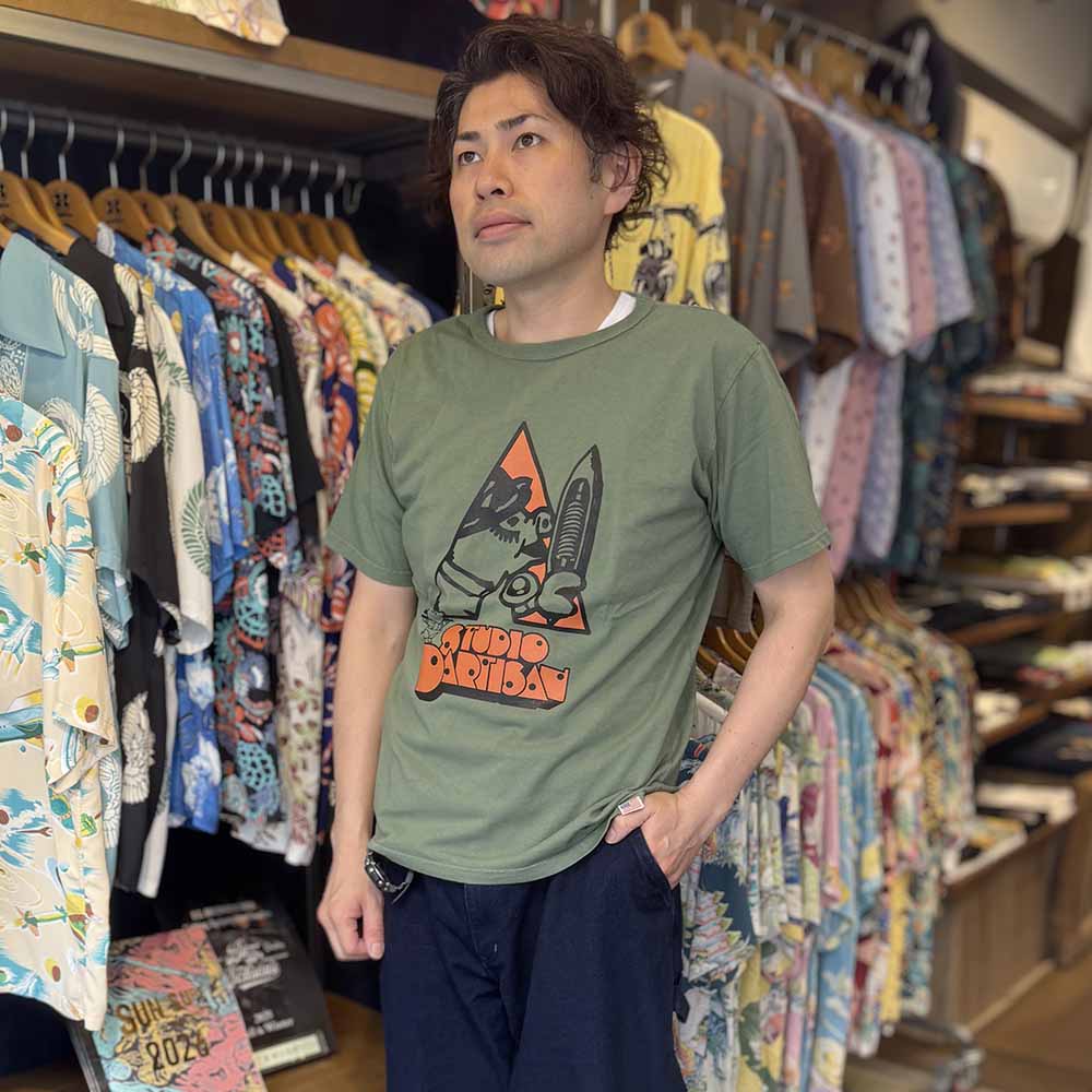 STUDIO D’ARTISAN - USA COTTON T-SHIRT - Hommage - 8233B