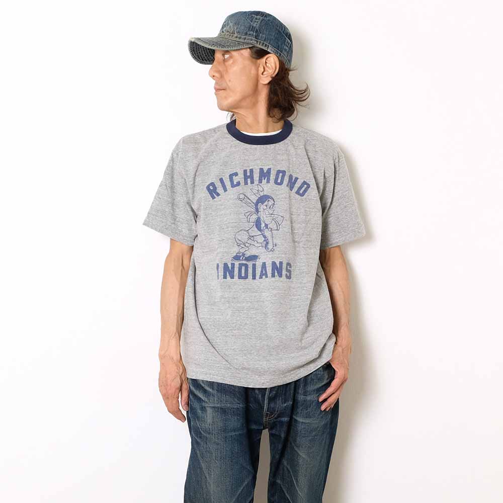 WHITESVILLE - S/S RINGER T-SHIRT - W/PRINT - WV79685