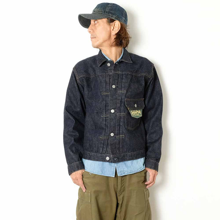 SUGAR CANE - 13.5oz. DENIM BLOUSE 1936 MODEL - SC11936