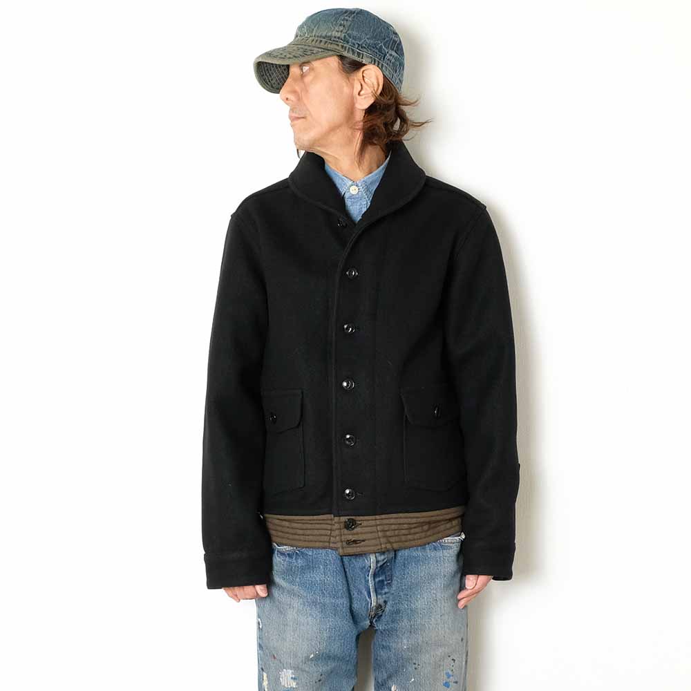 BUZZ RICKSON'S - WILLIAM GIBSON - COLLECTION - Type BLACK CCC WOOL JACKET - BR15776