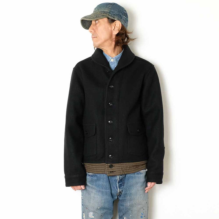 BUZZ RICKSON'S - WILLIAM GIBSON - COLLECTION - Type BLACK CCC WOOL JACKET - BR15776