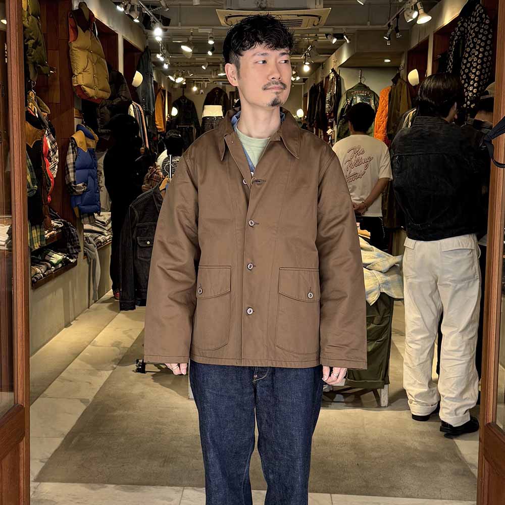 BUZZ RICKSON'S - AVIATION ASSOCIATES - ARMY WORKING JACKET TROY BLANKET LINED - BR15770