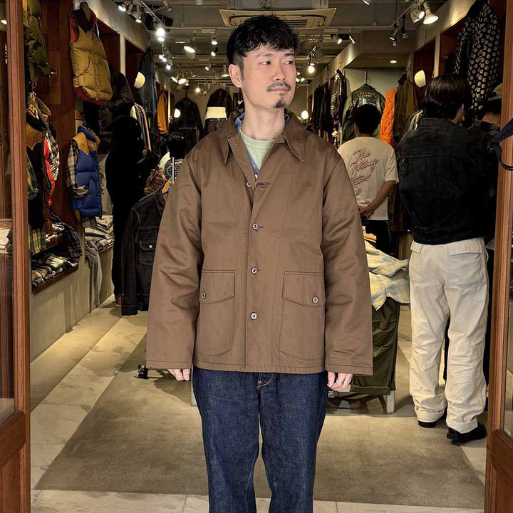 BUZZ RICKSON'S - AVIATION ASSOCIATES - ARMY WORKING JACKET TROY BLANKET LINED - BR15770