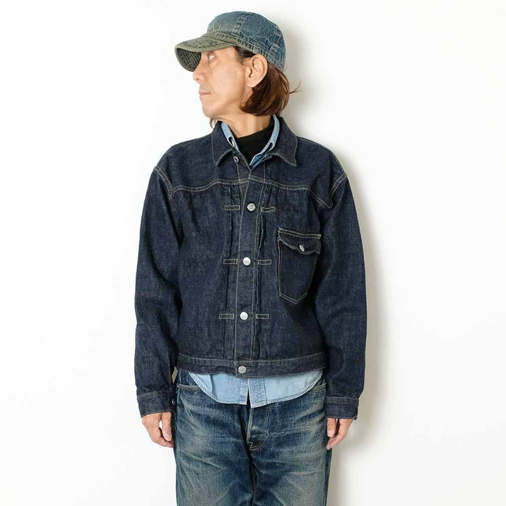 REMI RELIEF - 12oz SELVEDGE DENIM 1st JKT - RN1020SDQ