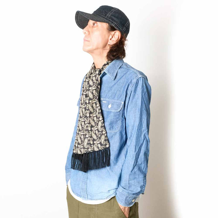 BUZZ RICKSON'S - AVIATION ASSOCIATES RAYON SCARF - BR02822