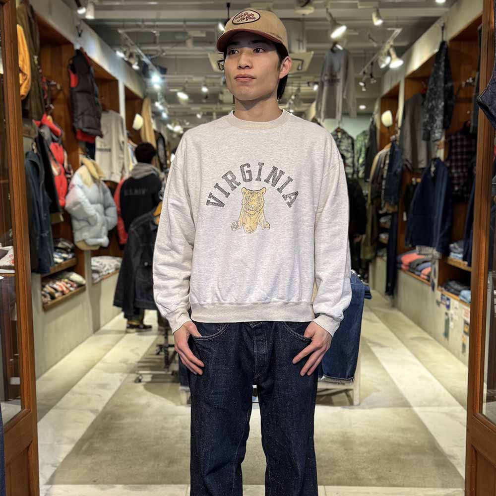 REMI RELIEF - SP Processing Fleece-Lined Crew Neck Sweatshirt - VIRGINIA - RN30389073