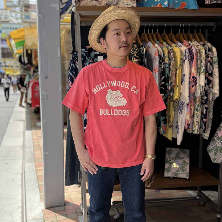 BARNS - S/S T-SHIRT - BULL DOGS - BR-25285