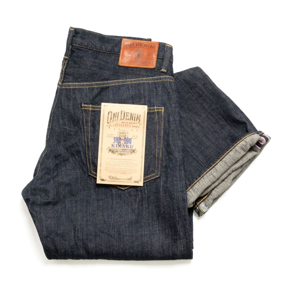 ONI DENIM - Relax Straight - 12oz KIRAKU Denim - ONI-022-KI