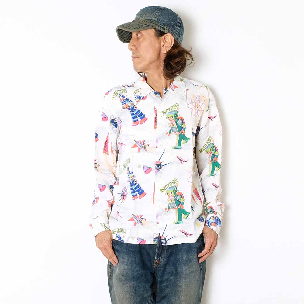 SUN SURF - HINOYA EXCLUSIVE SPECIAL EDITION - THE DAYS OF SPACE ROBOT - LONG SLEEVE - SS29555HY
