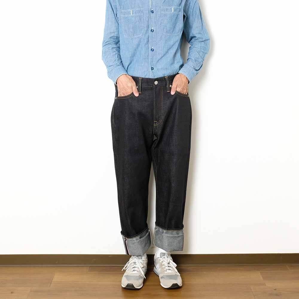 MOMOTARO JEANS - #500 STANDARD NARROW STRAIGHT 14.7oz - Zip-Fly