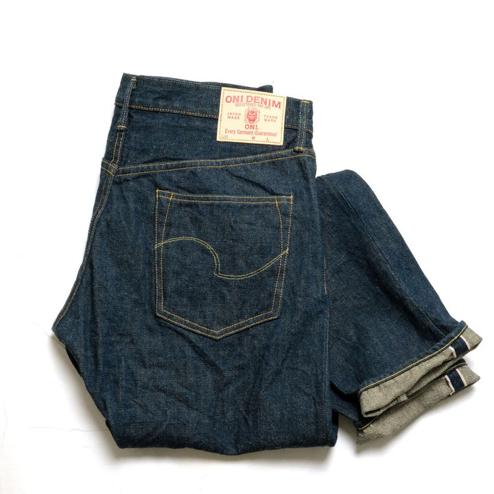 ONI DENIM - Relax Tapered - 15oz Ishikawadai Denim - ONI-622ISH