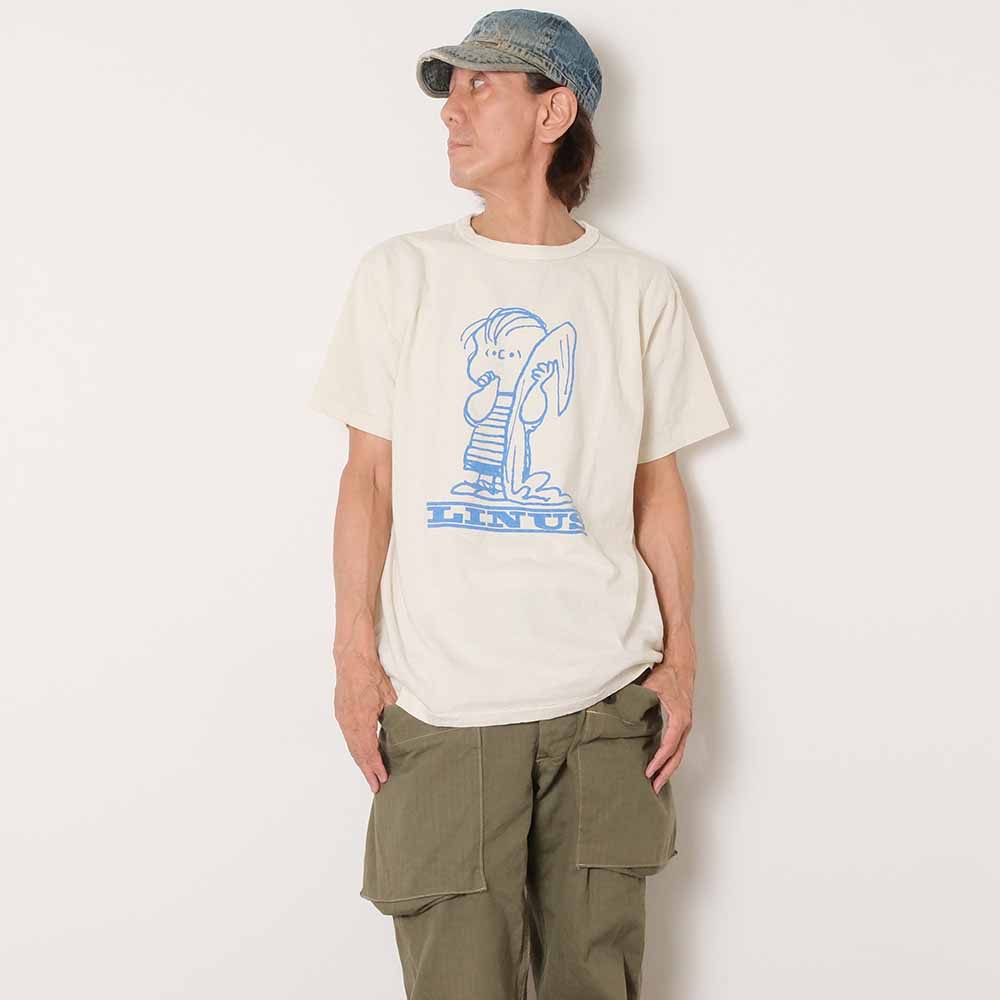 WAREHOUSE - S/S T-SHIRT - LOVE MANKIND... - LINUS - YP126S-4